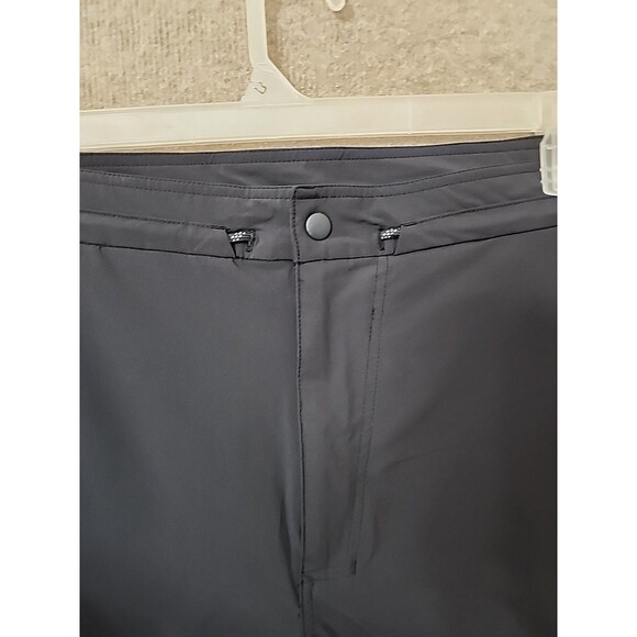 Duluth Trading Cannonball Hybrid 9" Shorts Mens 42 Black Armachillo Liner - Picture 3 of 10